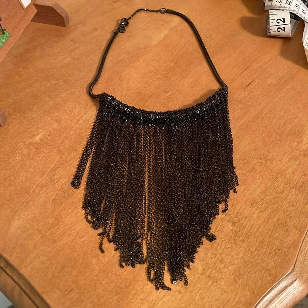Black Chain Necklace